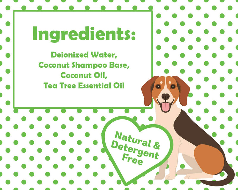 [Australia] - Speak Pet Products Natural Moisturizing Tea Tree Relief Waterless Bath Spray, 8 Ounce Bottle 