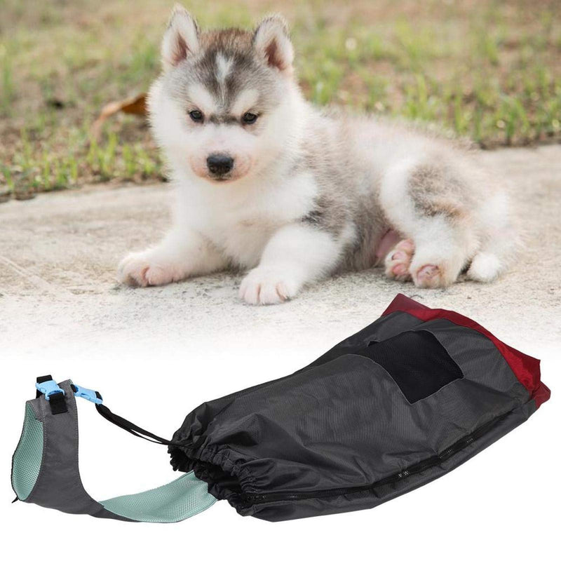 GLOGLOW Dog Drag Bag, Disabled Dog Protect Bag Wheelchair Auxiliary Project for Rear Legs Paralyzed Dog Protects Chest and Limbs S - PawsPlanet Australia