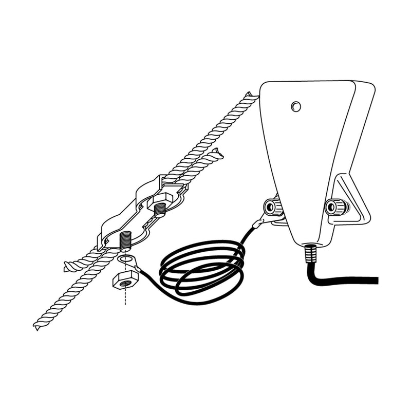 [Australia] - Field Guardian Polyrope to Energizer Connector, 3/8-Inch 