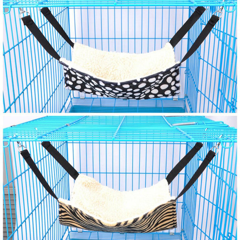 Soft Comfortable Warm Hammock Hanging House Bed Pet Hamster Gerbil Rat Mouse Chinchilla Guinea Pig Ferret Squirrel Rabbit Kitten Puppy Small Animal Cage Toy Accessories - PawsPlanet Australia