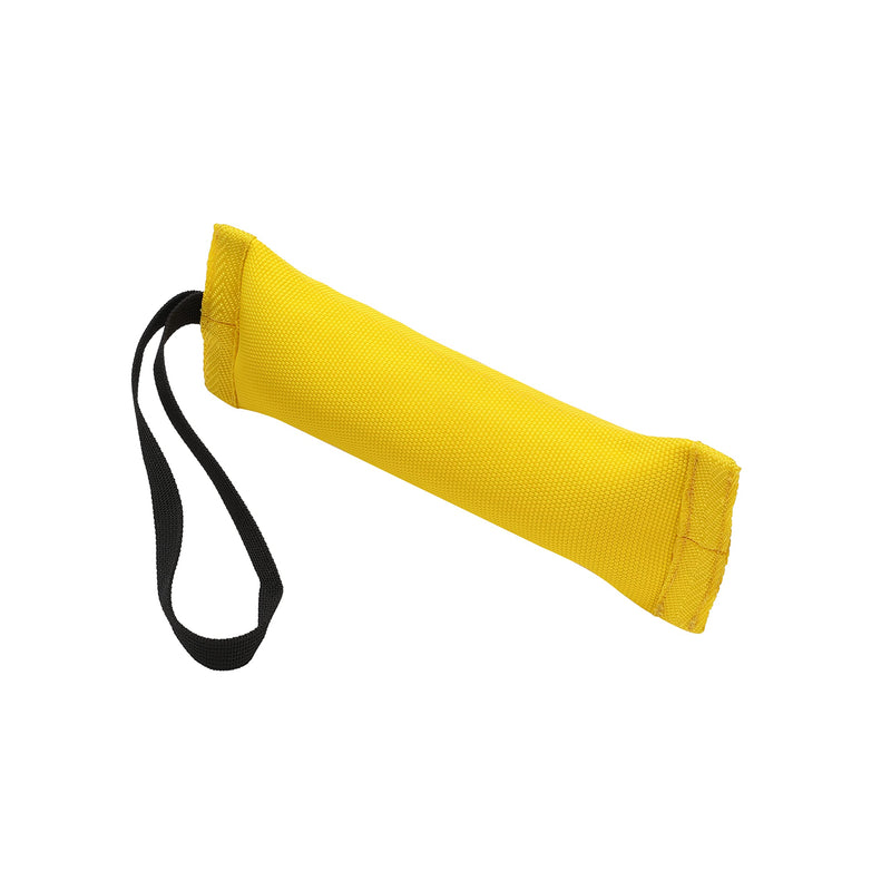 HUNTMARK Firehose Puppy Training Dummy 9.5‚Äù x 2.5‚Äù ‚Äì‚Äì Durable and Reliable Training Puppy - Waterfowl Sporting Dog Retriever Training ‚Äì Bumper for Hunting Puppies Yellow 1 - PawsPlanet Australia