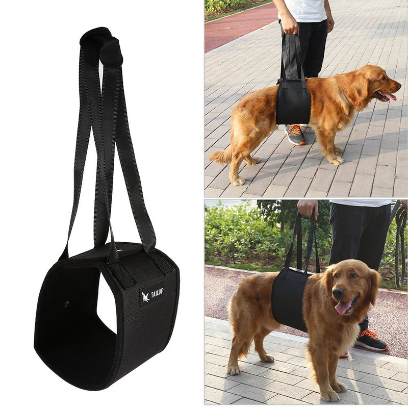 Dog Lift Harness Adjustable Dog Support Sling Aid Mobility and Rehabilitation Harness for Senior Injured Disabled Joint Injuries Dogs Walk (L) L - PawsPlanet Australia