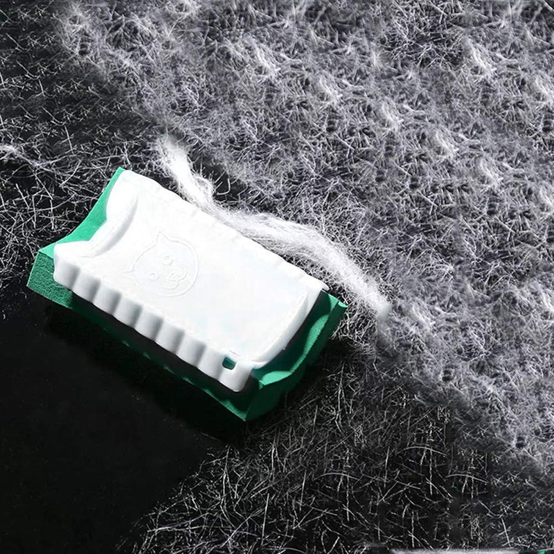 [Australia] - Pet Hair Remover for Furniture, Easy Pet Hair Cleaner Reusable Fur Remover Magic Foam Block Erasing for Furniture Bedding Carpets Car Seats Clothing 