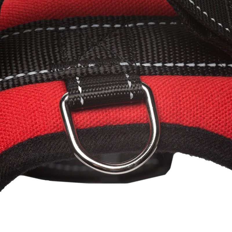 [Australia] - Head Tilt Adjustable Padded Dog Harness Small Red 