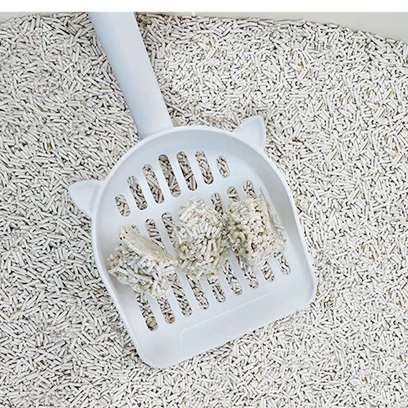 N\A Cat Litter Shovel, Sturdy PP Plastic Cat Litter Shovel, Filter Cat Litter and Cat Feces, Cute cat-shaped household pet cleaning cat litter scoop - PawsPlanet Australia