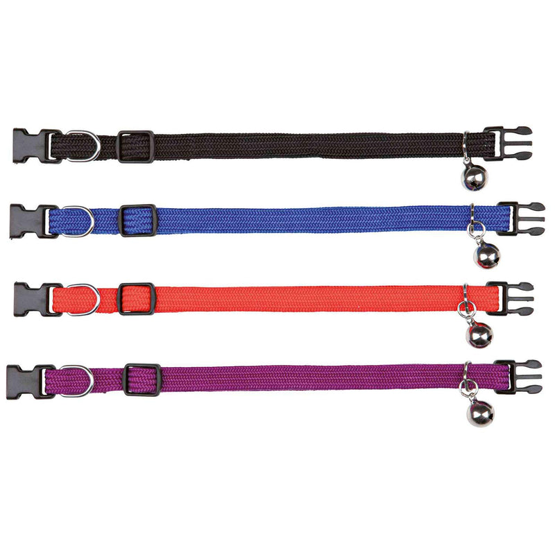 Trixie Elastic Cat Collar, Nylon, Assorted Color 1 Count (Pack of 1) - PawsPlanet Australia