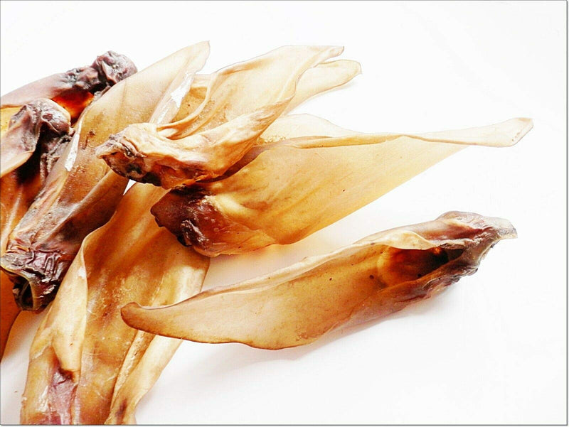 [30 ears] 100% PURE DOE ROE-DEER VENISON EARS - treats chews snack NATURAL hypoallergenic - PawsPlanet Australia