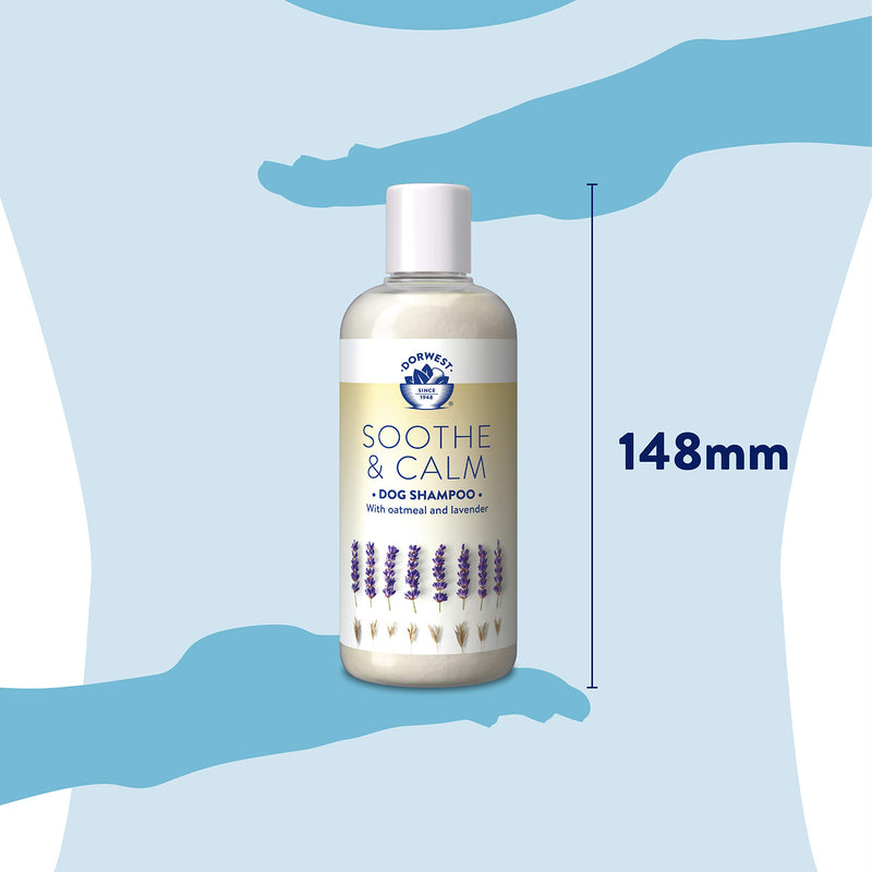 Dorwest Soothe and Calm Dog and Cat Shampoo 250ml 250 ml (Pack of 1) - PawsPlanet Australia