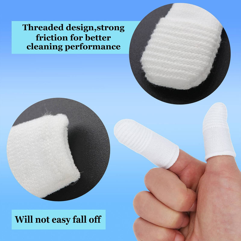 Pack of 6 dog toothbrushes, dog toothbrush for small dogs, dog toothbrush, cat toothbrush, dog toothbrush, dog finger toothbrush, knitted fabric, for dental care for pets, anti-plaque - PawsPlanet Australia