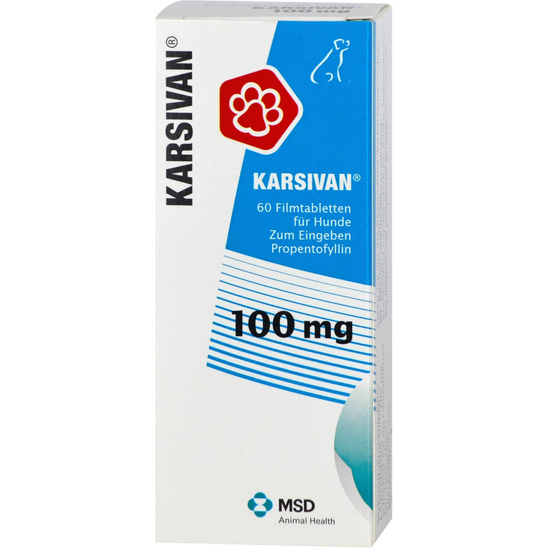 Karsivan 100 Veterinary Film Tablet (60 pcs) - PawsPlanet Australia