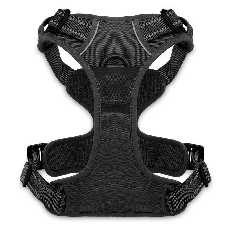 Best Pet Supplies Adventure Harness XS (Chest: 13 - 16") Black (Nylon) - PawsPlanet Australia