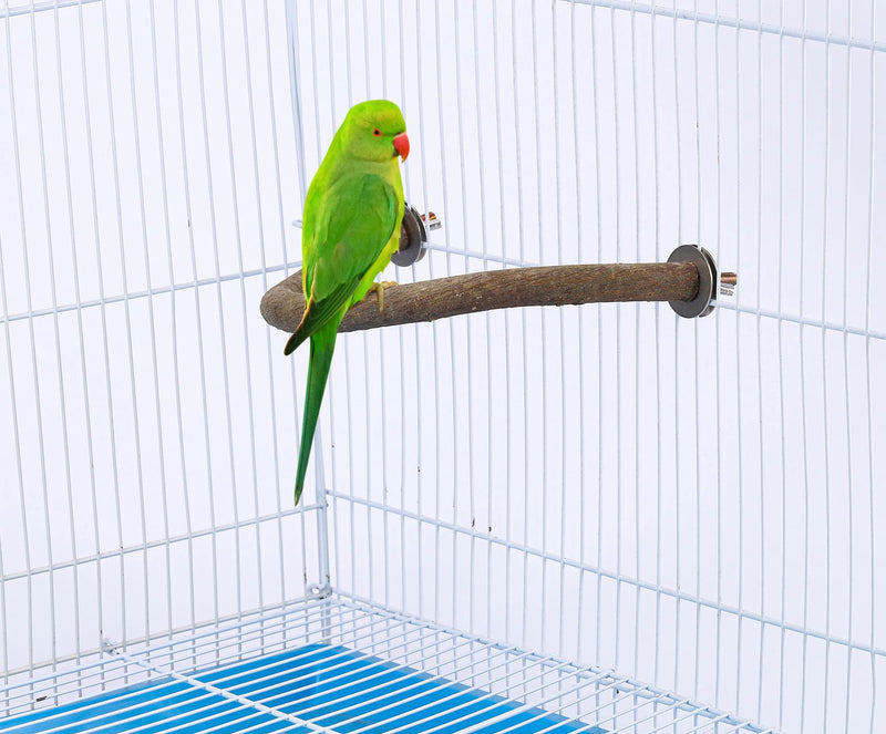 Mogoko Natural Bird Perches U-Shaped Grapevine Bird Cage Stands Parrot Cage Accessories for Parrots, Parakeets Cockatiels, Conures, Macaws, Love Birds, Finches - PawsPlanet Australia