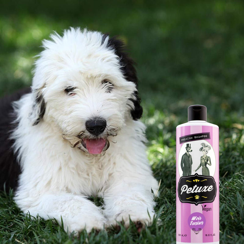 Petuxe Shampoo Dogs and Pets Vegan. Cleansing, moisturizing and vitalizing power: Long and Straight Hair - 200 ml 200ml - PawsPlanet Australia