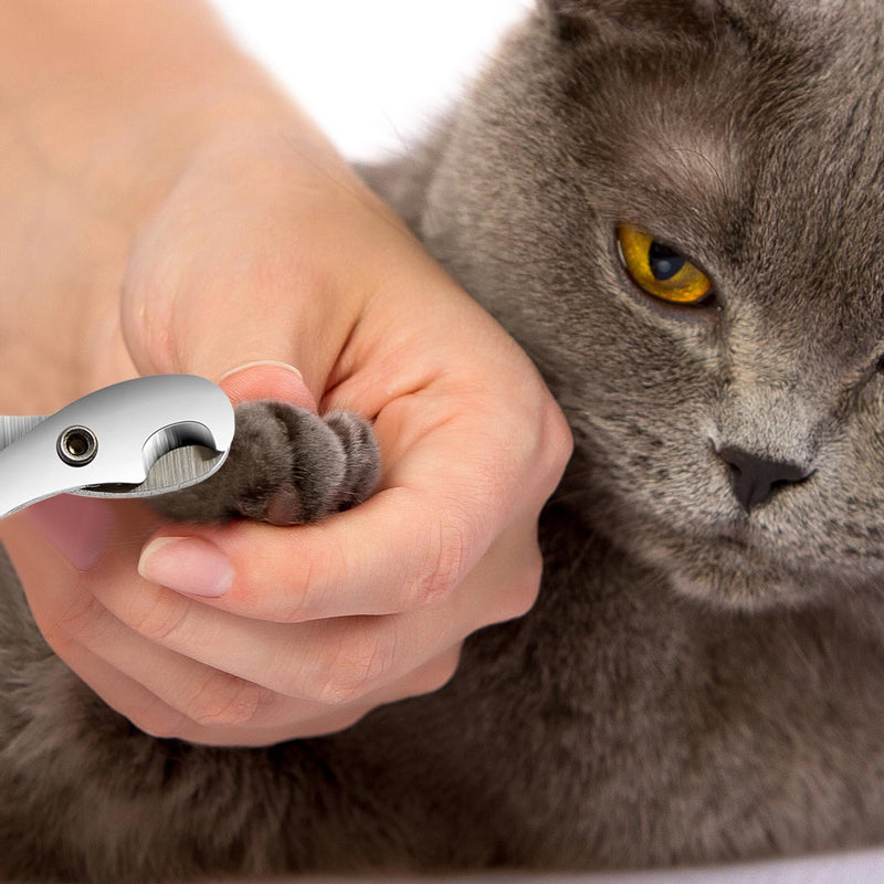 Professional Cat Claw Scissors Stainless Steel Cat Nail Scissors Claw Scissors Durable Cat Claw Cutter Cat Nail Clipper Nail Clippers for Cats for Small Dogs Puppies Cats Rabbits - PawsPlanet Australia