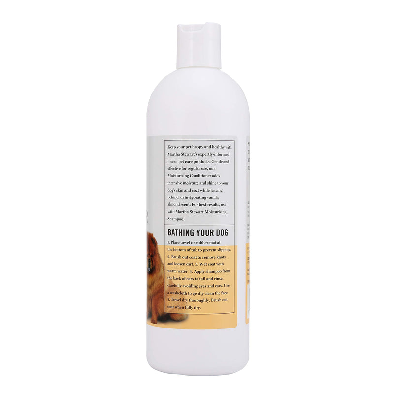 Martha Stewart for Pets Moisturizing Conditioner for Dogs | Natural Puppy and Dog Conditioner for Dry Itchy Skin, 16 Ounces | Nourishing Way to Moisturize Your Dog's Coat - PawsPlanet Australia