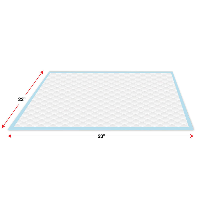 Wee-Wee Puppy Training Pee Pads 22" x 23" Standard Size Odor Control Pads Standard 22" x 23" 10 Count - PawsPlanet Australia