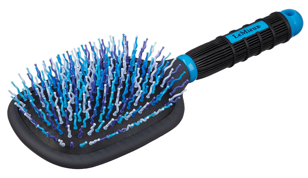 LeMieux brush Tangle Tidy Plus Blue one size - PawsPlanet Australia