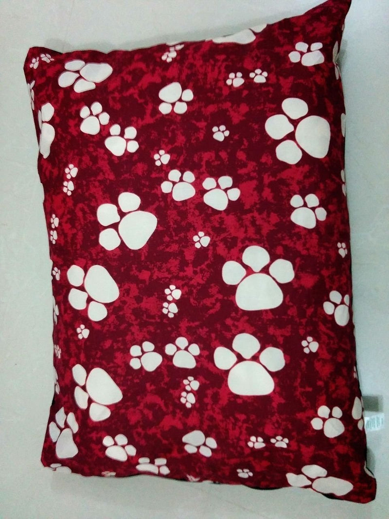 Comfort-Style EXTRA-LARGE Dog Bed Pillow complete bed (COVER + INNER Pillow) ~ SIZE 57" x 37" ~ Random Designs NEW - PawsPlanet Australia