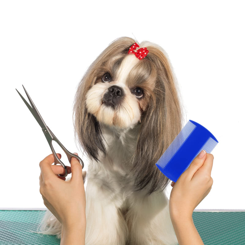 Cobee Flea Lice Comb Set for Dogs, 12 Pieces Cat and Dog Grooming Comb Double-Sided Combs for Removing Tear Traces - PawsPlanet Australia