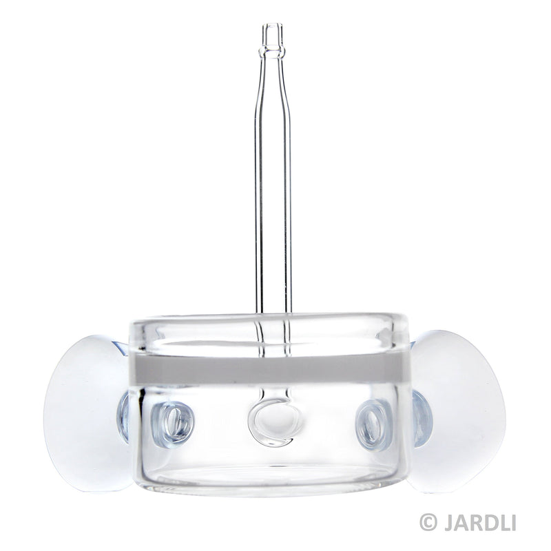 [Australia] - JARDLI Pollen Glass CO2 Diffuser with U-Shape Connecting Tube for Aquarium Planted Tank 1.5" for 20 - 50 US gallons 