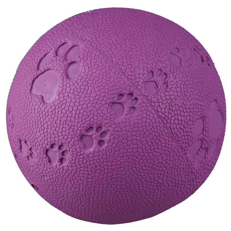 Trixie Natural Rubber Toy Dog Ball with Sound, 7 cm- Random ø 7 cm - PawsPlanet Australia