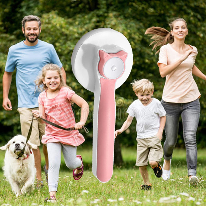 GutView pet hair remover, cat brush, pet brush, dog brush, fluffy pawz, with 2 pet hair removers for clothes, sofa, 4 pieces hair remover for pet hair remover washing machine (pink) pink - PawsPlanet Australia