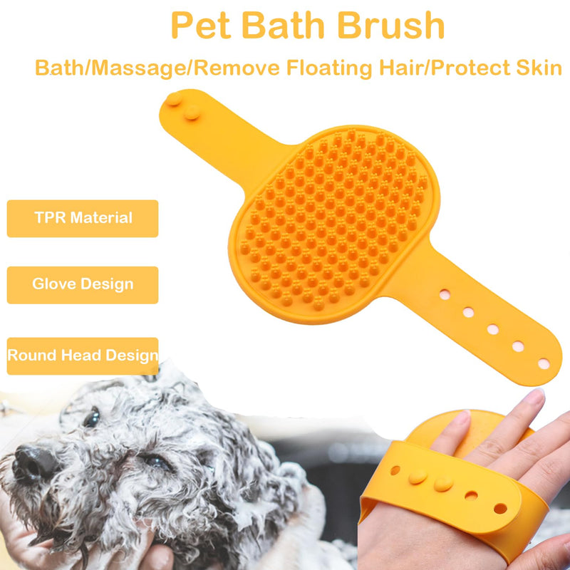 5 Pcs Steamy Cat Brush - 3 In1 Cat Steamy Brush, Self Cleanining Steamy Pet Brush for Cats and Dogs, Cat Hair Grooming Steam Brush for Shedding, Pet Massaging Tool Suitable for Pets Shedding (Brown) Brown - PawsPlanet Australia