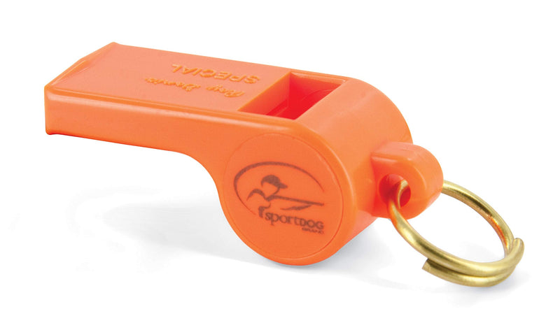 SportDOG Brand Roy Gonia Special Whistle Without Pea - Hunting Dog Training Whistle with Easy-to-Blow Design - Orange - PawsPlanet Australia