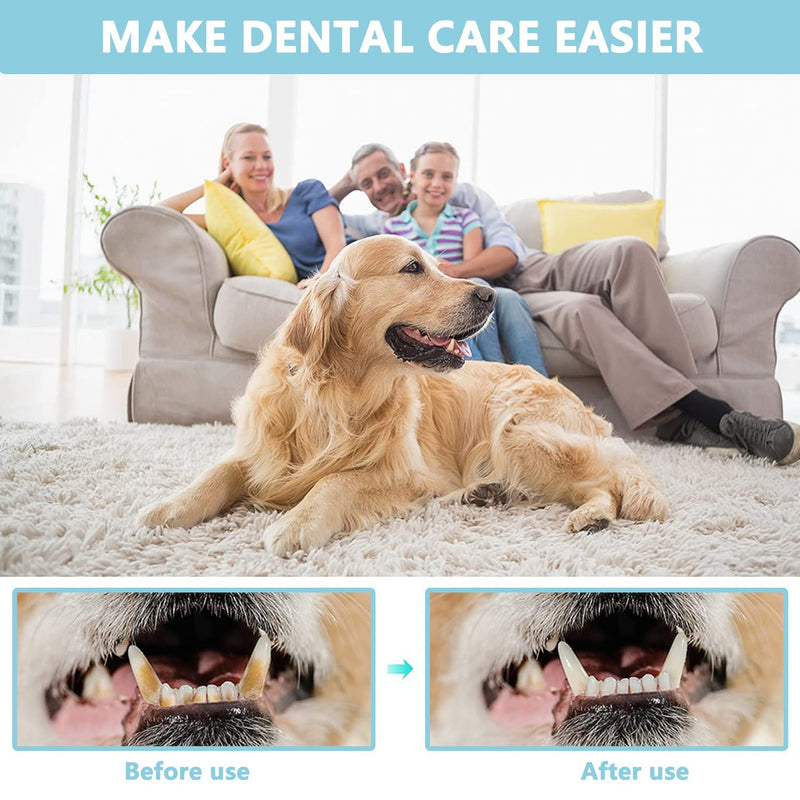 Pack of 4 finger cots toothbrush dog, pet finger toothbrush, silicone cat toothbrush, dog toothbrush silicone, cat toothbrush finger cot, dog toothbrush, for dogs, cats, pet dental care - PawsPlanet Australia