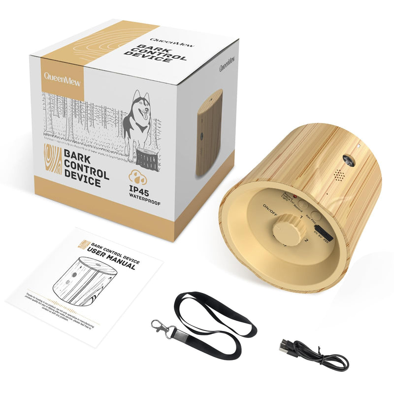 Anti-bark device, ultrasonic dog repeller trainer device, stop bark anti-barking agent with recording playback, safe effective dog barking deterrent outdoor for large medium small dogs - PawsPlanet Australia