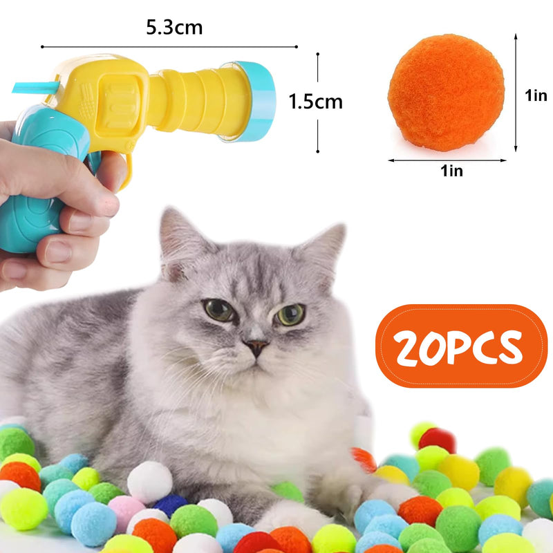 Aoweiya Cat toy balls, silent cat toy, cat toy ball, cat toy interactive toy, cat ball, for indoor play, cat dog interactive. - PawsPlanet Australia