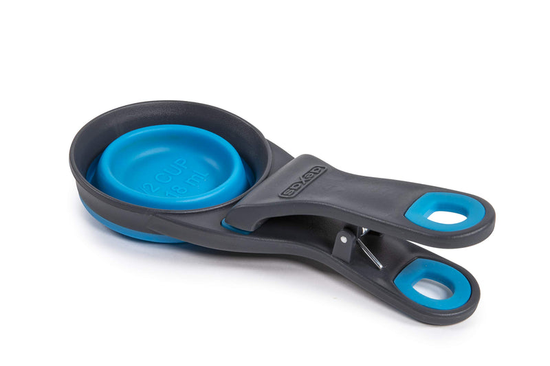 [Australia] - Dexas Popware for Pets Collapsible KlipScoop 1/2 Cup Capacity Pro Blue 