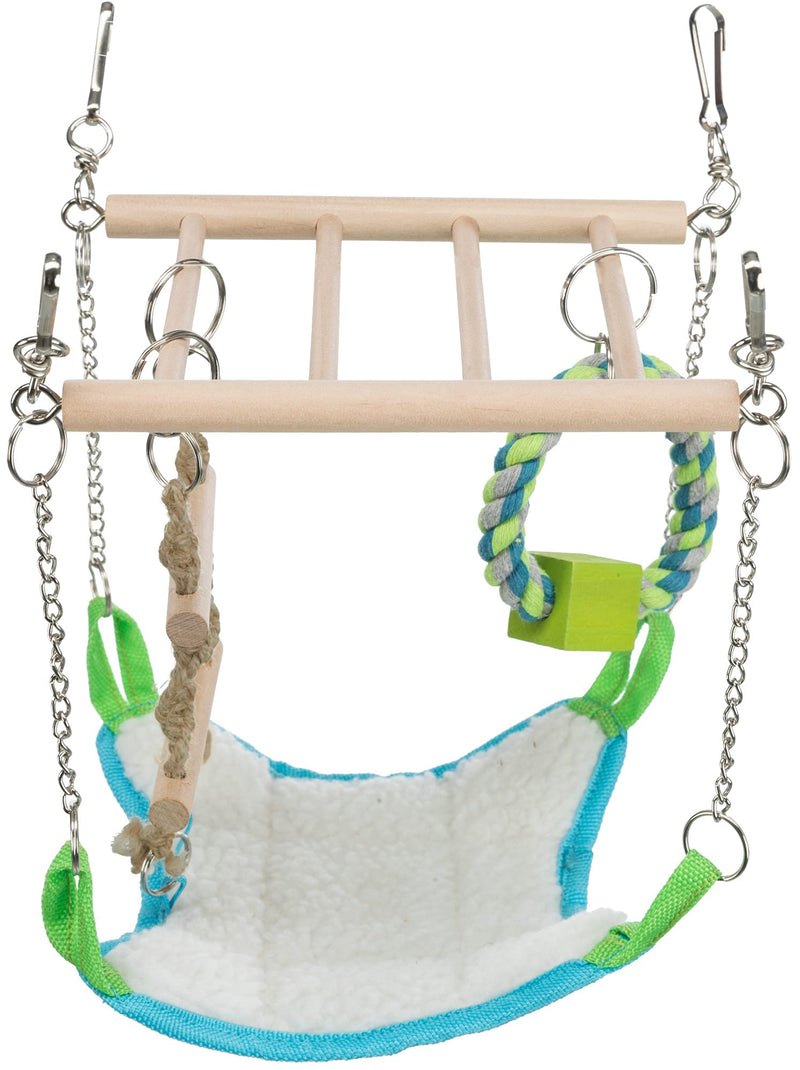 Trixie Suspension Bridge with Hammock for Mice, Hamsters etc. (6298) - PawsPlanet Australia