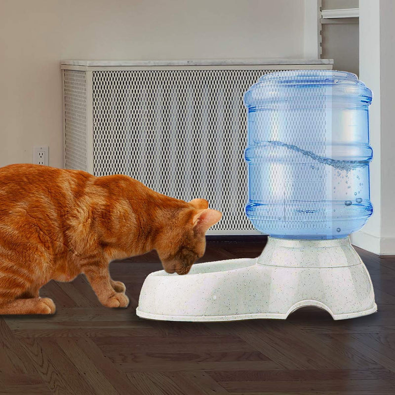 Automatic Pet Water Self-Dispenser - Zento Deals Premium Quality Self-Dispensing Gravity Drinking Pet Waterer, 3.7 Liters Capacity - PawsPlanet Australia