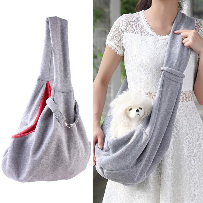 Pet Shoulder Bag Portable Reversible Carrier Dog Cat Carry Bag Shoulder Bag for Outdoor Travel - PawsPlanet Australia