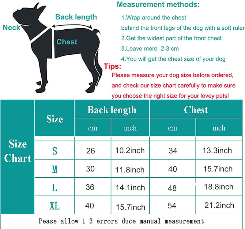 Dogs Jumpers Dog Sweatshirt, Soft Fleece Vest,Cold Weather Jacket with Leash Ring for Small Dogs Medium Dogs (Small, Blue) Small (for Chest 13.3inch) - PawsPlanet Australia
