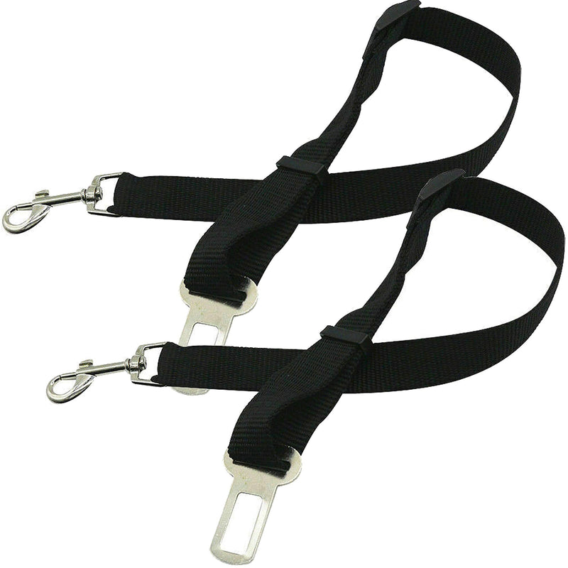 2pk Dog Car Seat Belts | Adjustable Dog Seat Belt for Dogs In Car | Dog Seat Belts for Cars UK | Car Dog Seat Belt Clip | Dog Car Seat Belt | Dog Seatbelt for Dogs | Dog Safety Belt for Car - PawsPlanet Australia