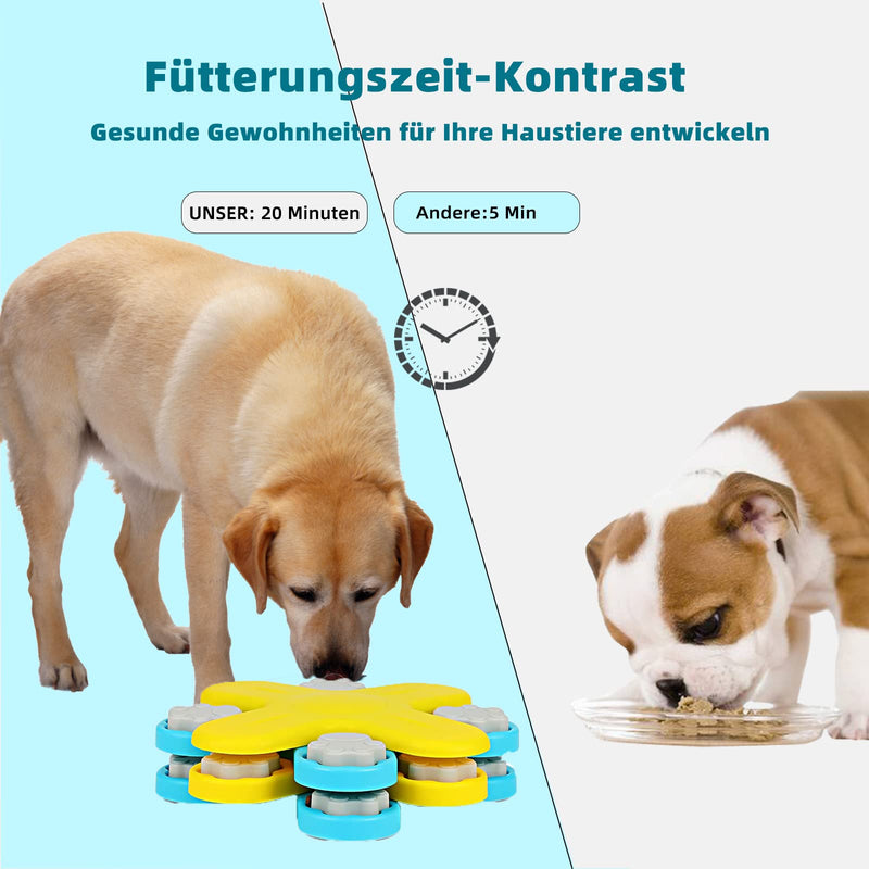 Sulie Tech Dog Toy Intelligence, Dog Toy Indestructible, Food Toy Dogs, Thinking Toy for Small, Medium and Large Dogs, Improve Dog Intelligence, Dog Food Puzzle Feeder - PawsPlanet Australia
