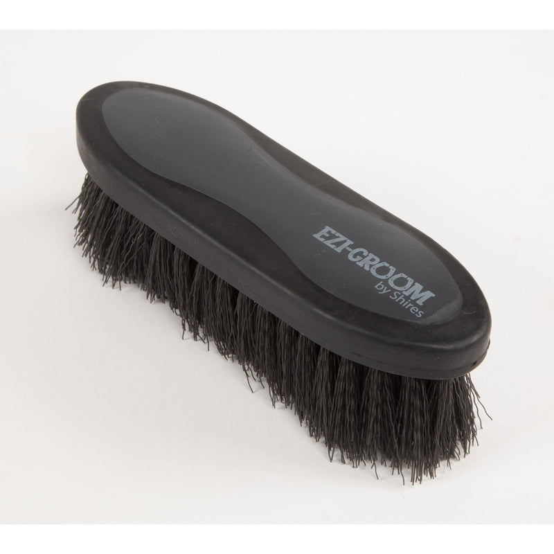 Shires 1482 Ezi-Groom Large 2-Tone Dandy Brush Bright Blue - PawsPlanet Australia