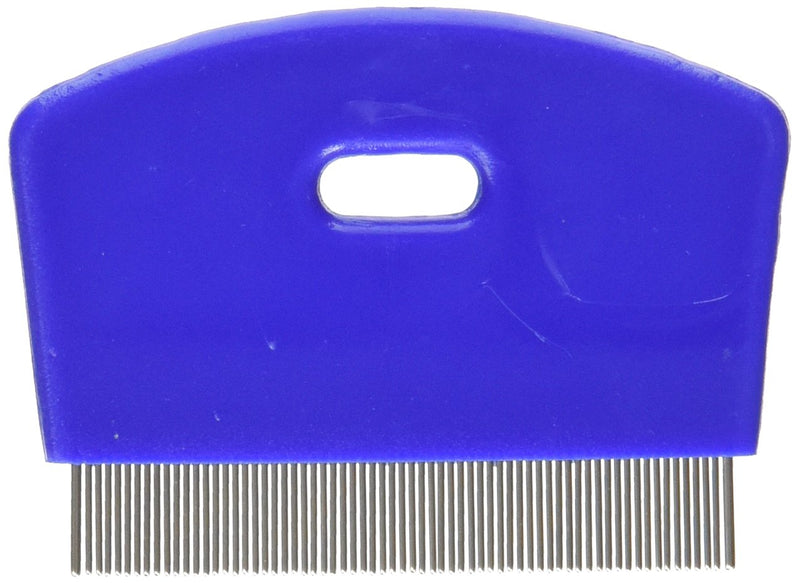 [Australia] - KVP Cat Flea Comb Stainless Steel Teeth with Plastic Handle 