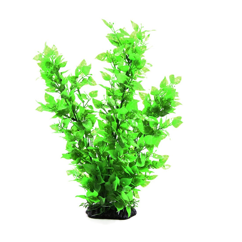 [Australia] - uxcell Green Plastic Plant Decor Aquarium Terrarium Landscape Ornament for Reptiles 