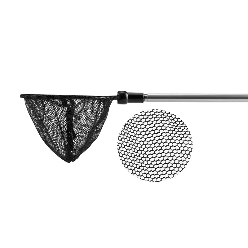 Mangsen Aquarium Fish Net with Extendable Stainless Steel Long Handle Fine Mesh Net for Fish Tank 3.5 inch - PawsPlanet Australia