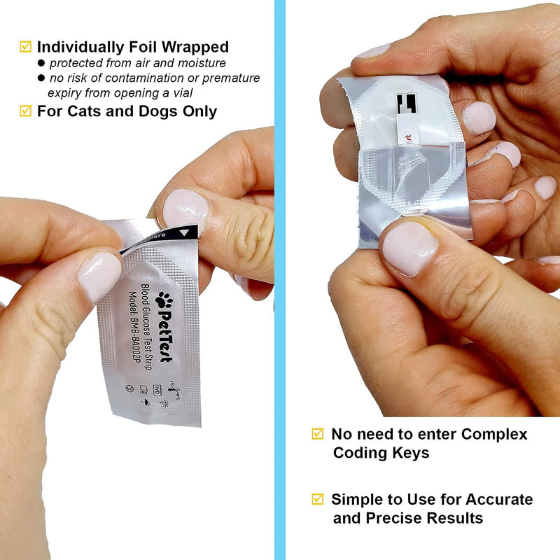 PetTest Test Strips for the PetTest Blood Glucose Meter - PawsPlanet Australia