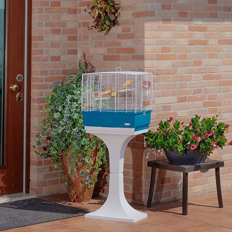 Ferplast Rectangular Shape Cage for Exotic Birds and Canaries, 49 x 30 x 48.5 cm - PawsPlanet Australia