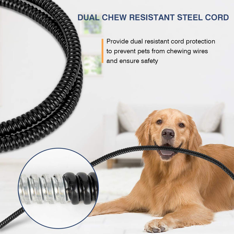 [Australia] - Amzdest Pet Heating Pad - Electric Heating Pad for Dogs and Cats Indoor Warming Mat with Chew Resistant Steel Cord & Washable Cover, Waterproof Cat Dog Heated Pet Bed Pad with 2 Auto Constant Control 17.7‘’ x 15.7‘’ 