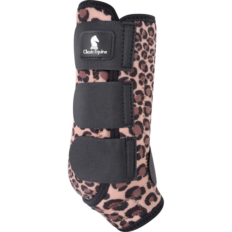 [Australia] - Classic Equine ClassicFit Front Boots Cheetah Large 