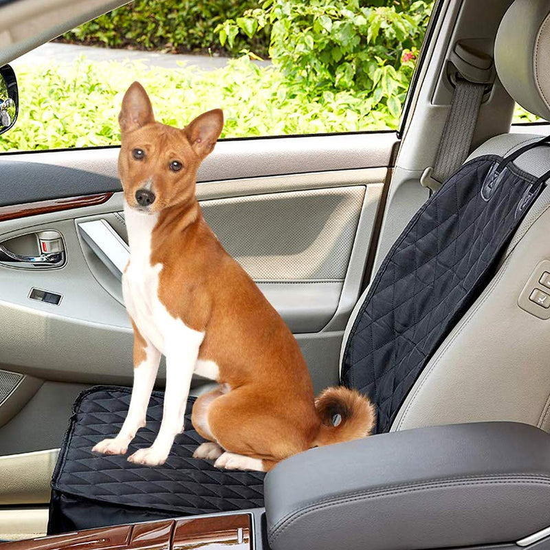 Bizcasa Dog Car Seat, 2 In 1 Pet Booster Car Seat Cover, Waterproof Pet Travelling Vehicle Puppy Carrier, Passenger Seat Cat & Dog Quilted Foldable Protector - PawsPlanet Australia