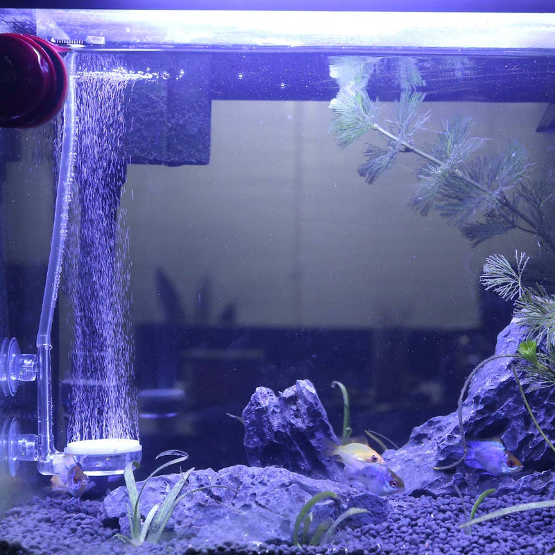 UPETTOOLS Aquarium Air Stone Fish Tank Nano Bubble Stone Kit with Control Valve Quiet Super-High Dissolved Oxygen Diffuser Makes Super Tiny Bubbles for Fish Tank and Hydroponic T35 - PawsPlanet Australia