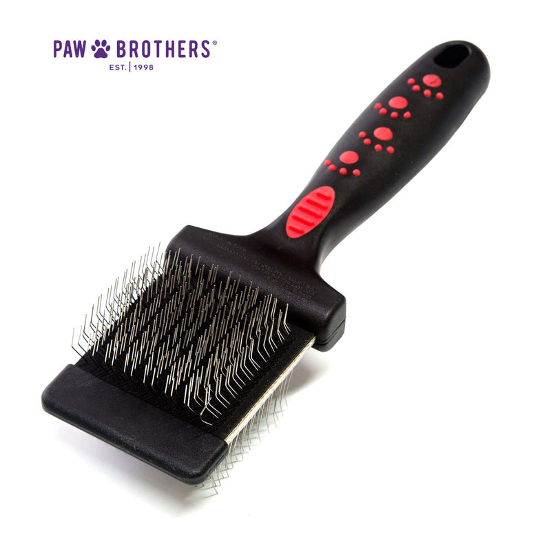 [Australia] - Paw Brothers Double Sided Soft Flex Slicker Brush, Small 
