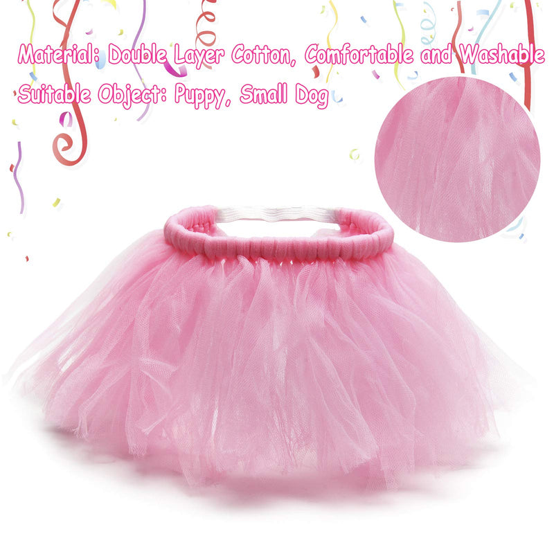 Legendog Dog Tutu Skirt, Dog Birthday Party Supplies - Dog Birthday Hat - Dog Bowtie, Cute Pink Dog Birthday Outfit Girl , Dog Dresses for Small Dogs - PawsPlanet Australia